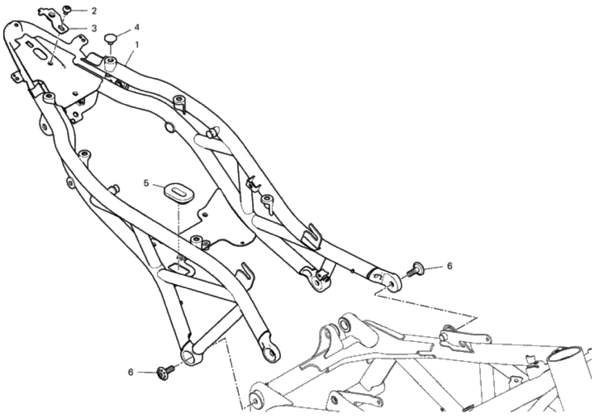 REAR FRAME COMP. 