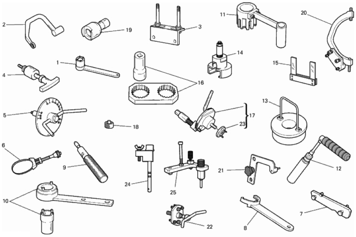 WORKSHOP SERVICE TOOLS (ENGINE)