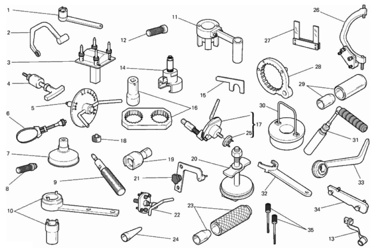 WORKSHOP SERVICE TOOLS (ENGINE)