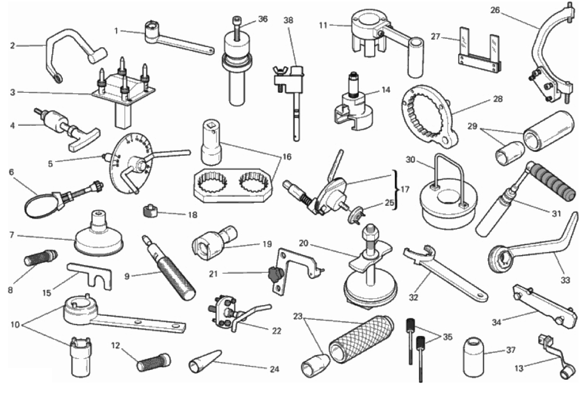 WORKSHOP SERVICE TOOLS (ENGINE)