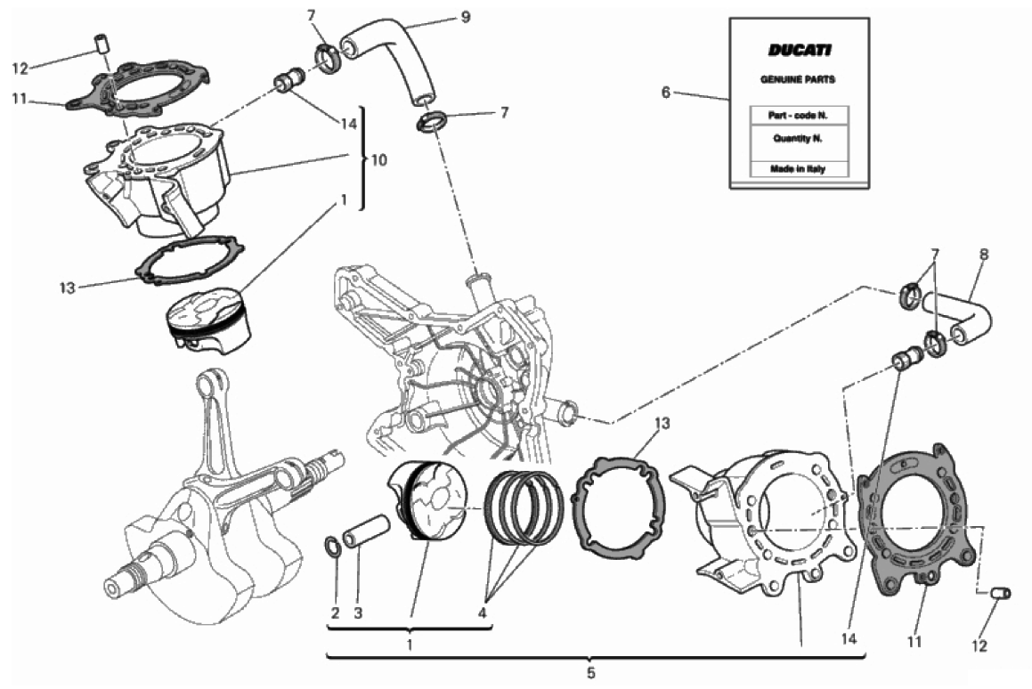 CYLINDERS - PISTONS 