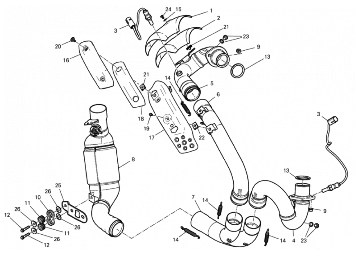 EXHAUST PIPE ASSY 