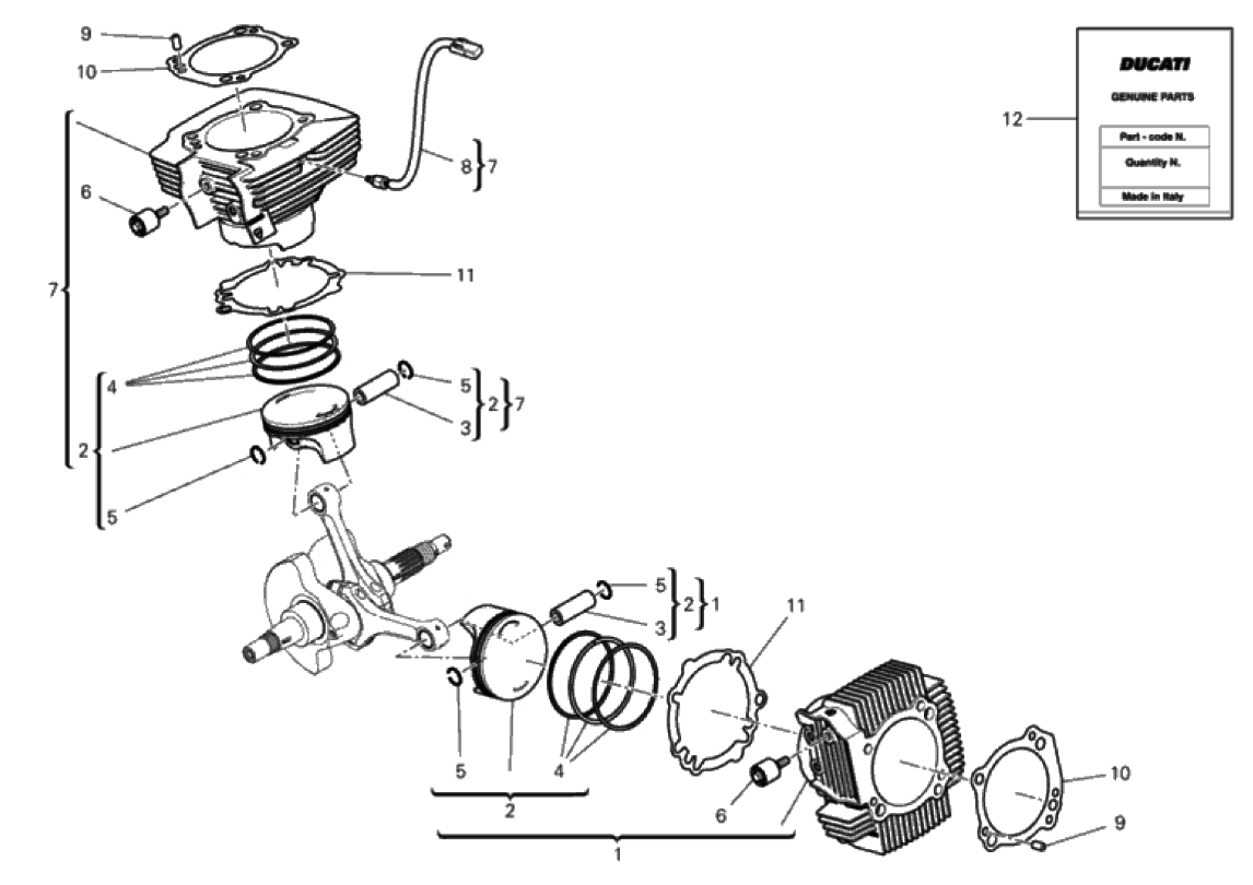 CYLINDERS - PISTONS 