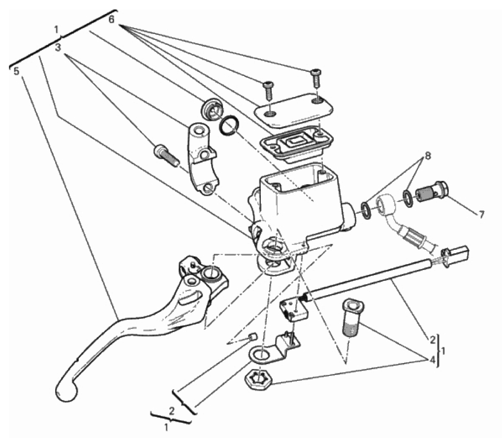 FRONT BRAKE PUMP 