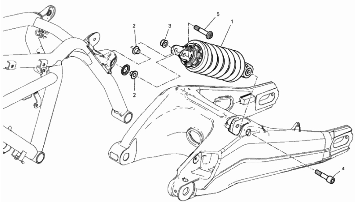 REAR SHOCK ABSORBER 