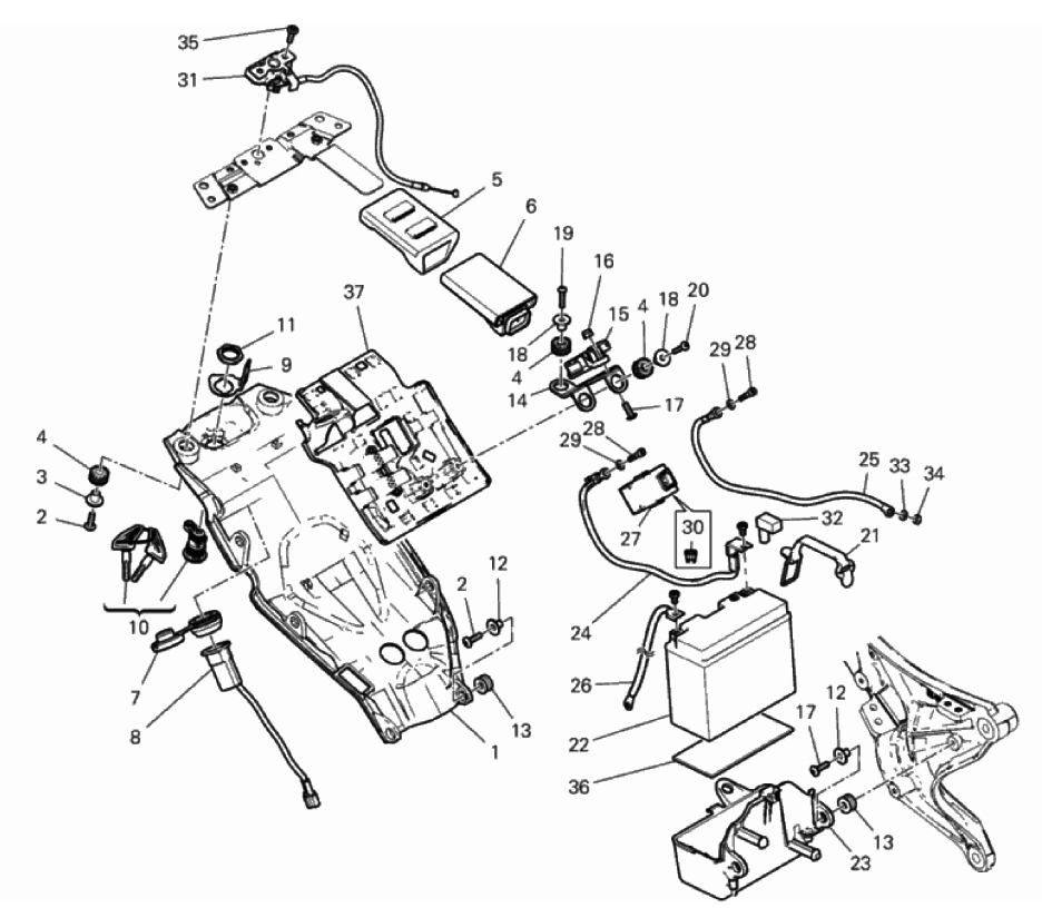 BATTERY HOLDER 