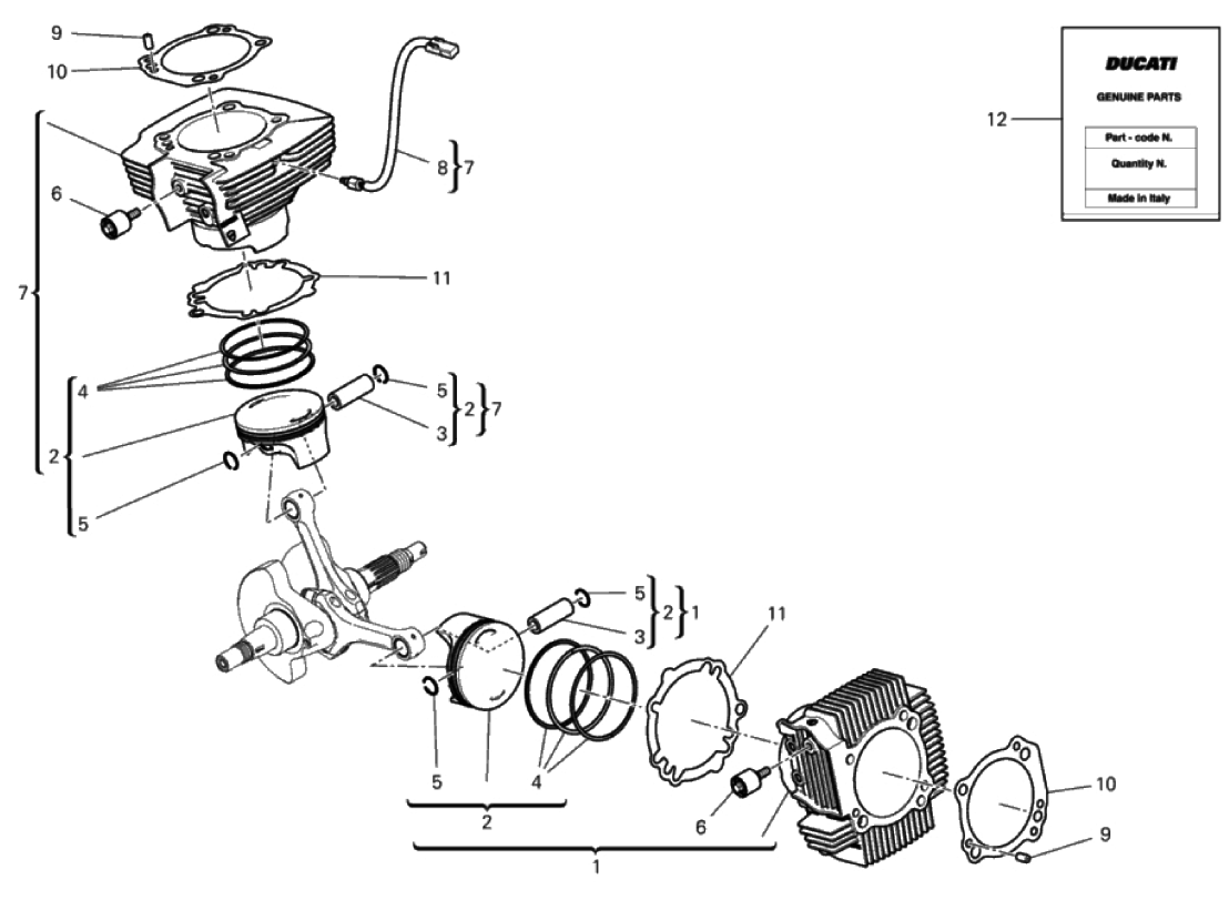 CYLINDERS - PISTONS 