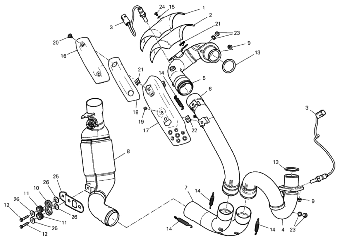 EXHAUST PIPE ASSY 