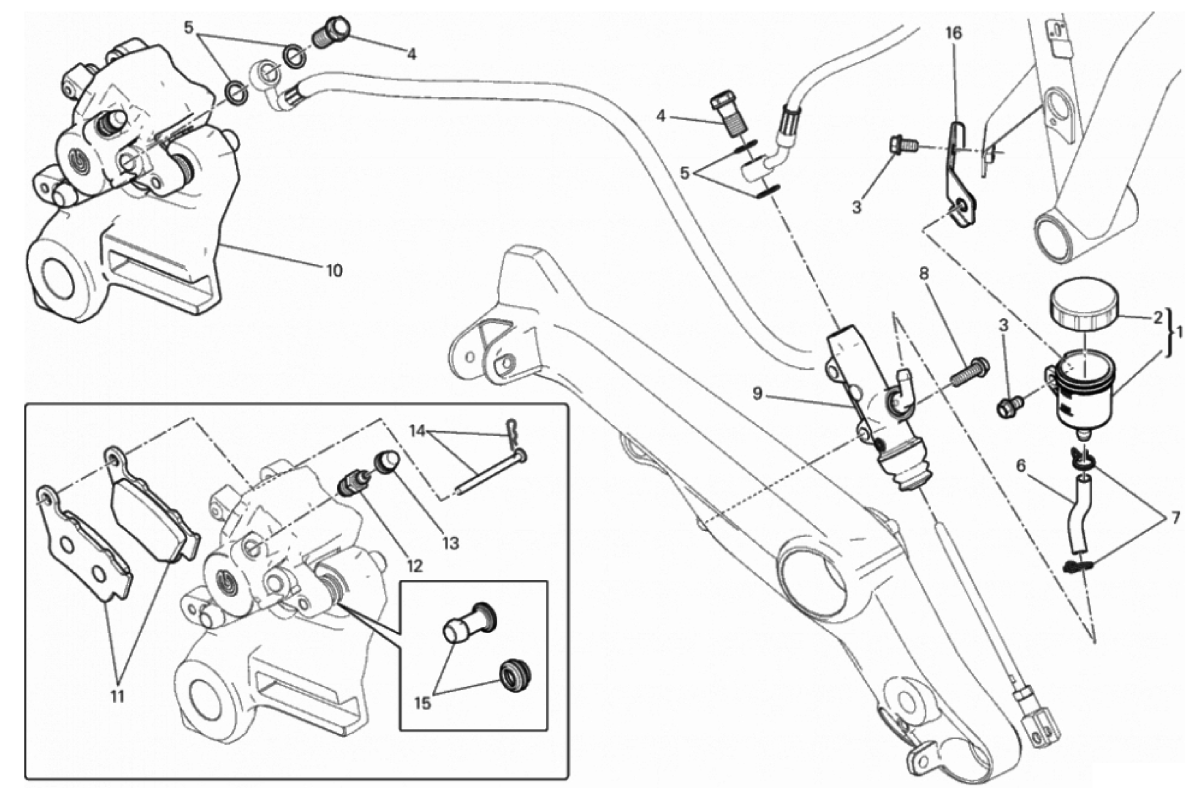 REAR BRAKE SYSTEM 