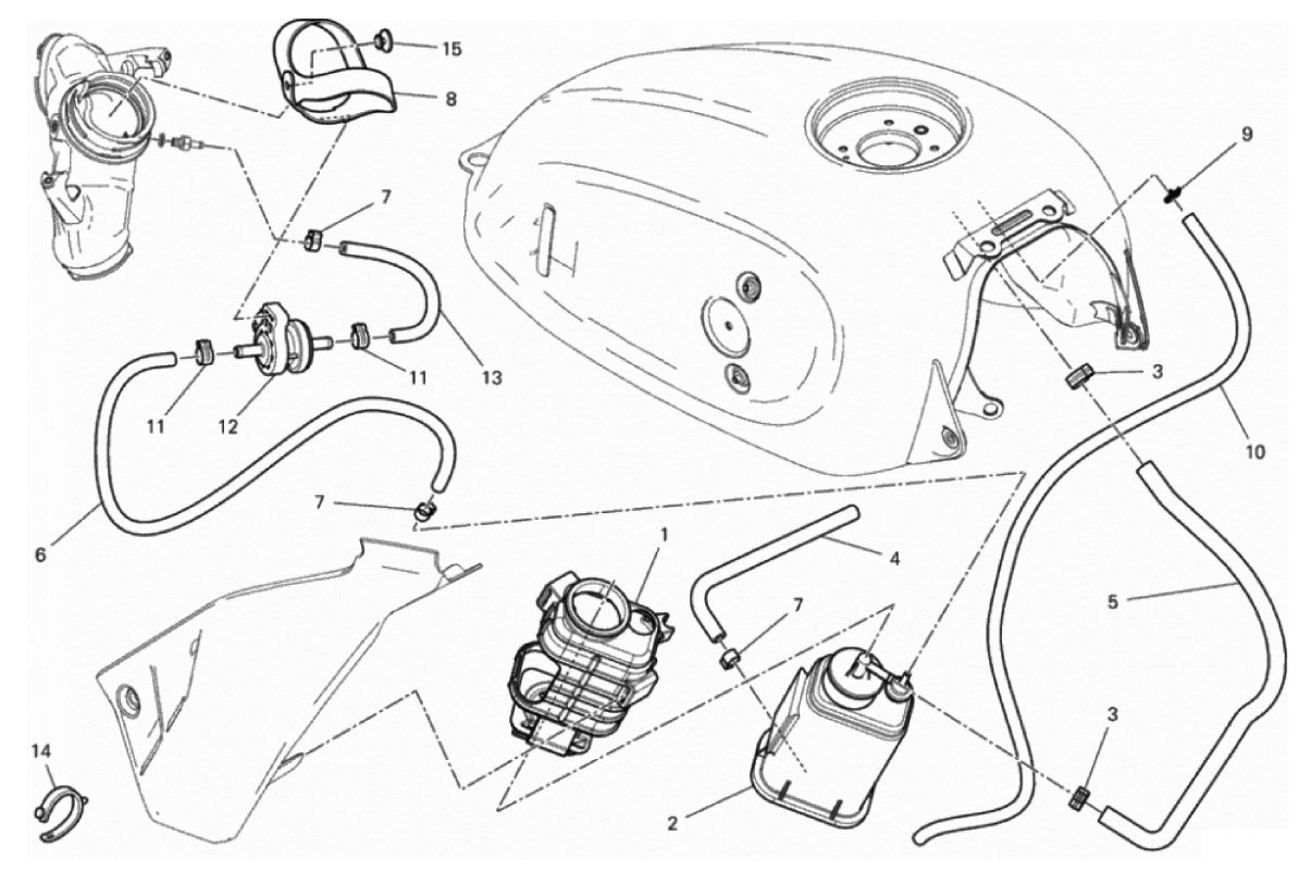 HOT AIR PIPE CANISTER 