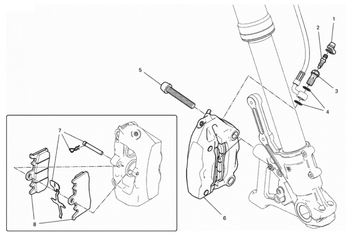 FRONT BRAKE SYSTEM 