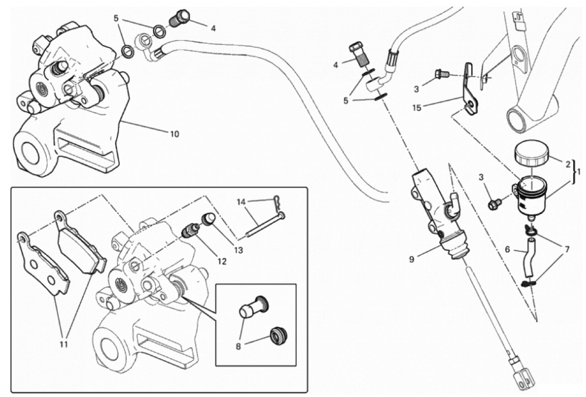 REAR BRAKE SYSTEM 