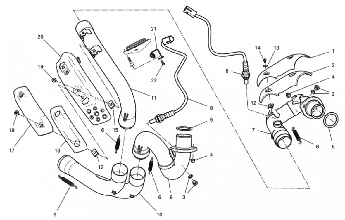 EXHAUST PIPE ASSY 