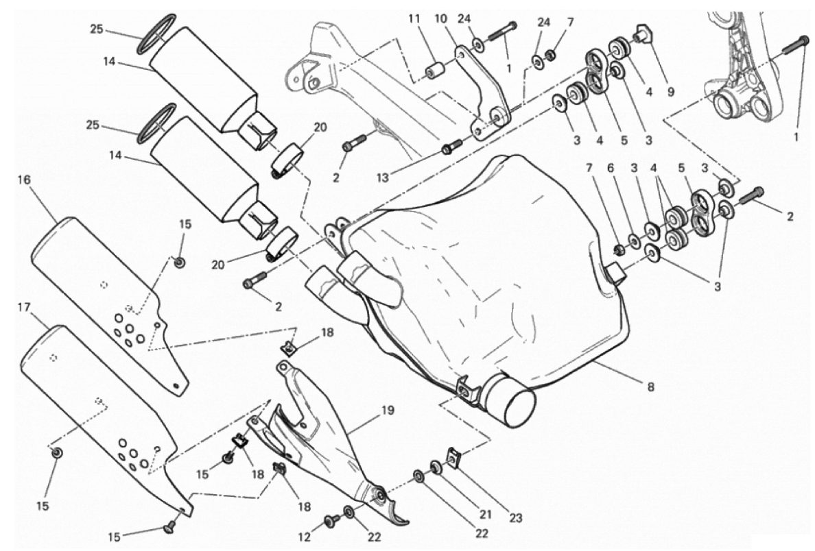 EXHAUST SILENCER 