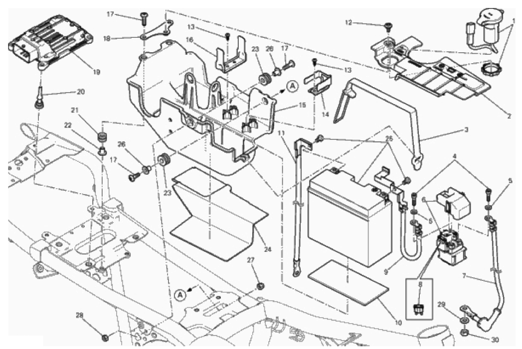 BATTERY HOLDER 