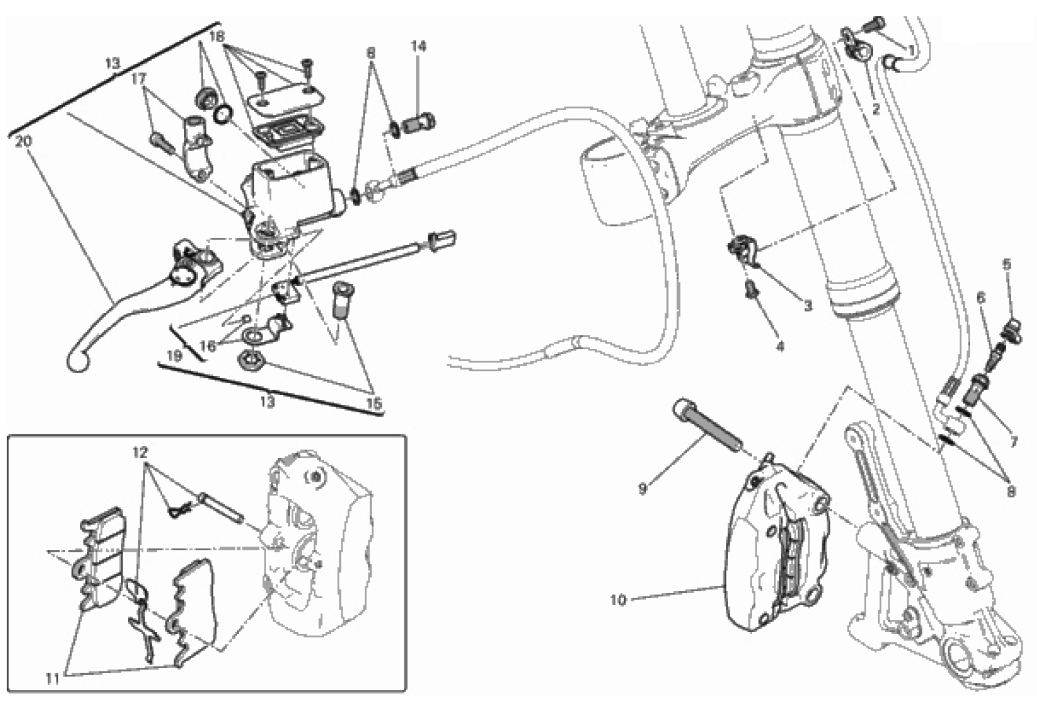 FRONT BRAKE SYSTEM 