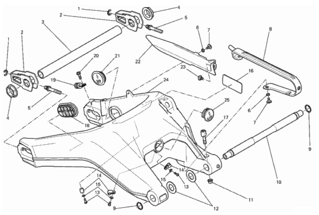 REAR SWINGING ARM 