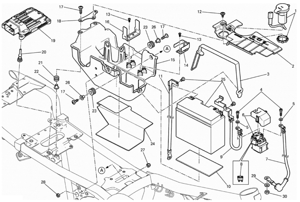 BATTERY HOLDER 