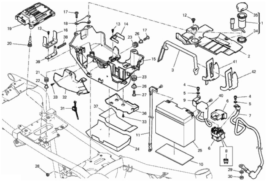 BATTERY HOLDER 