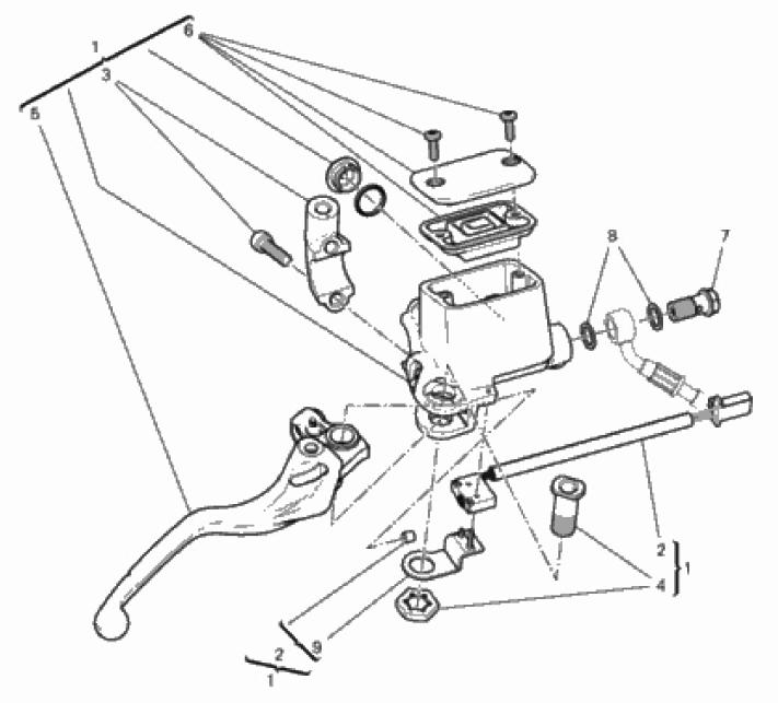 FRONT BRAKE PUMP 