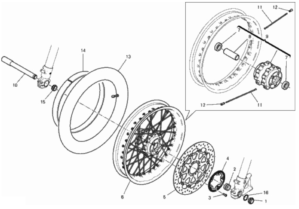 FRONT WHEEL 