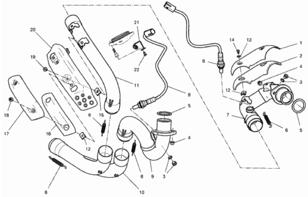 EXHAUST PIPE ASSY 