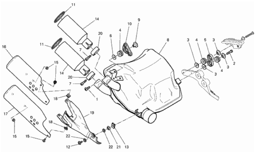 EXHAUST SILENCER 