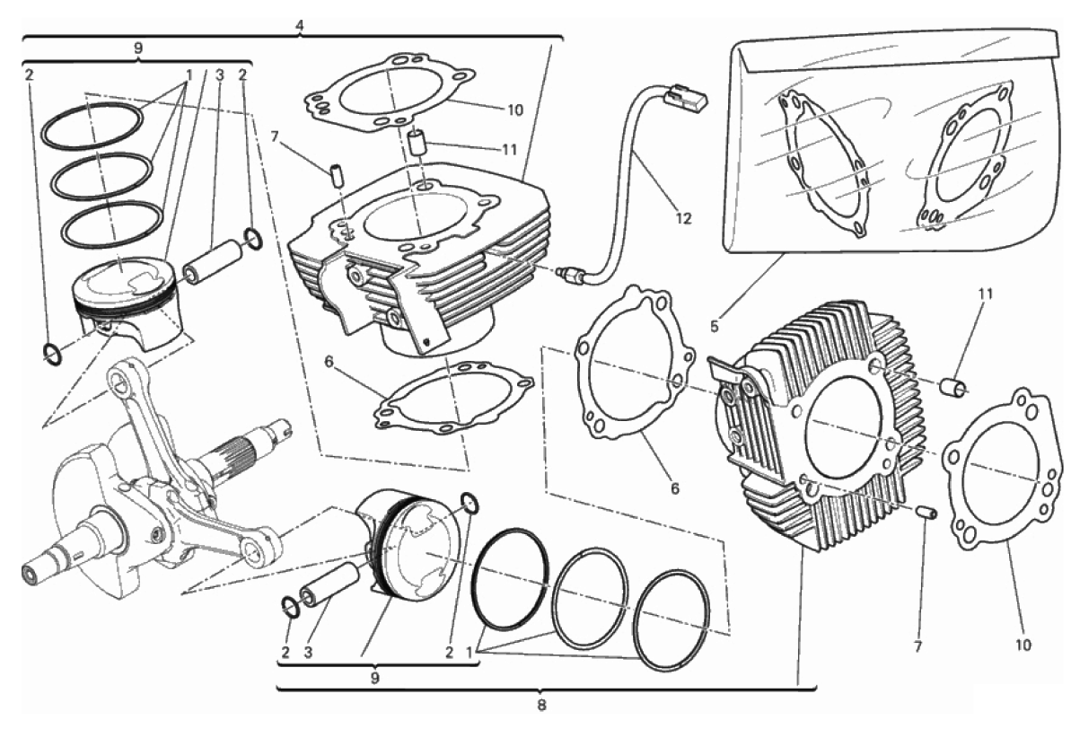 CYLINDERS - PISTONS