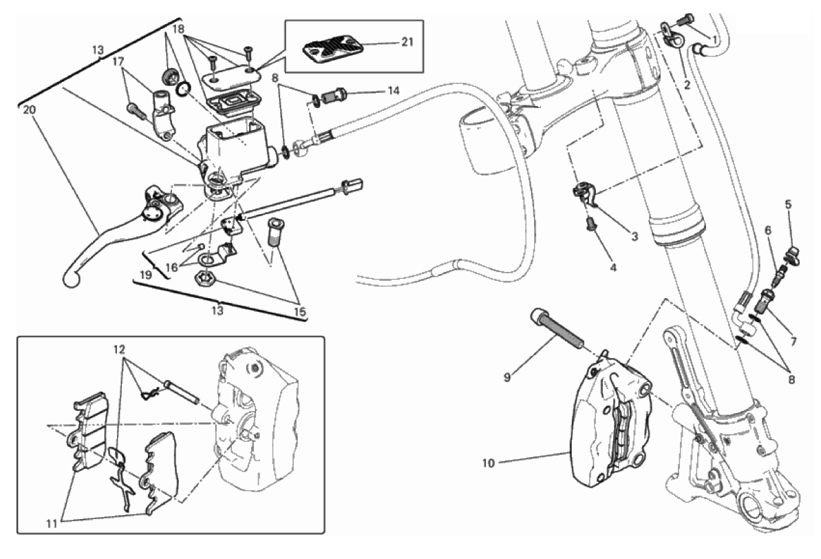 FRONT BRAKE SYSTEM 