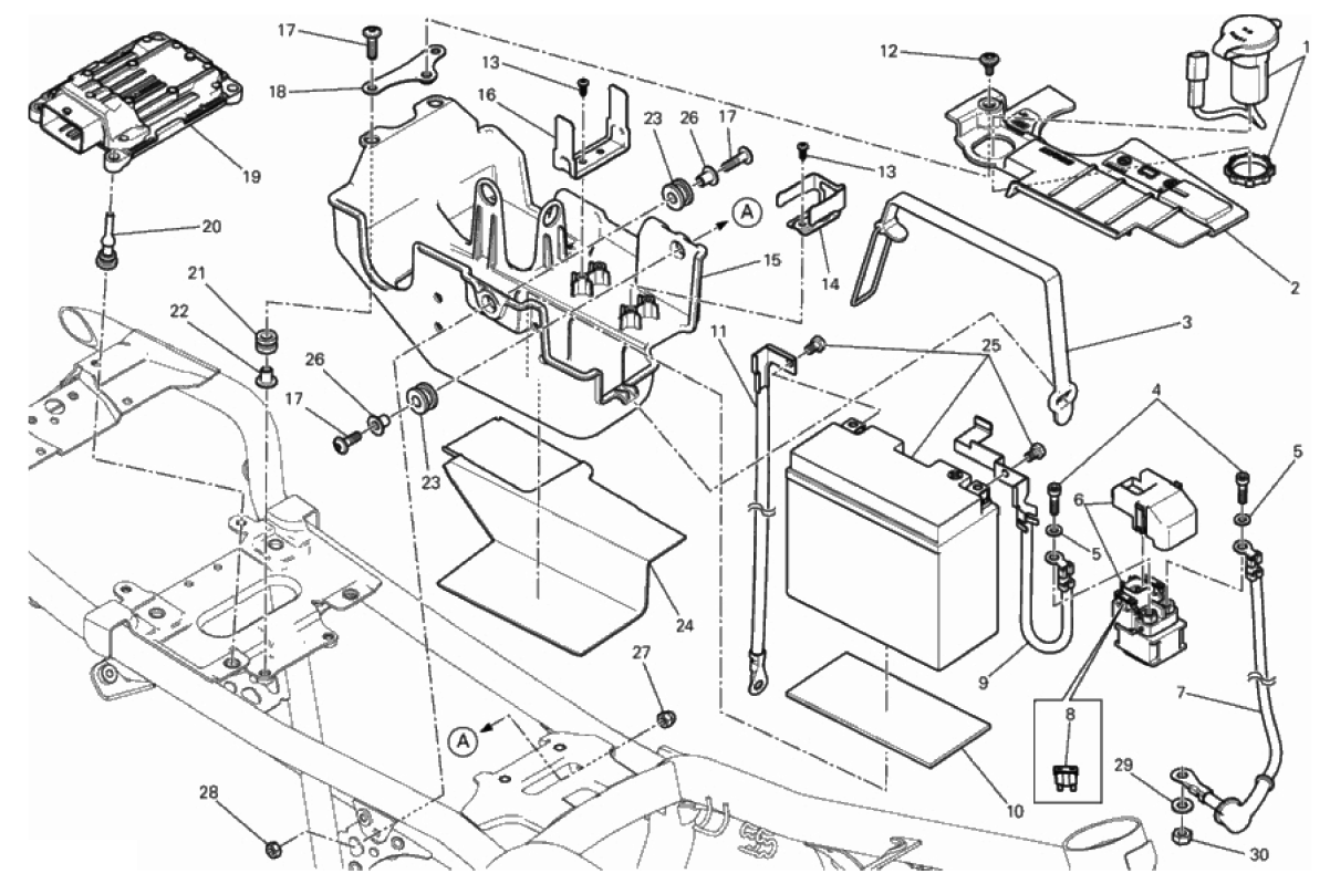 BATTERY HOLDER 