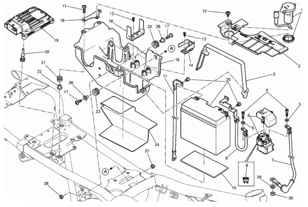 BATTERY HOLDER 