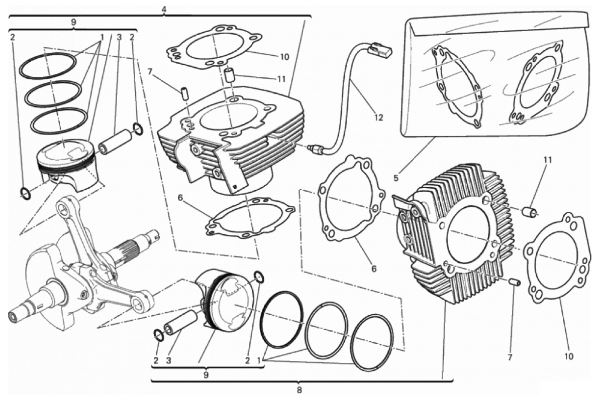 CYLINDERS - PISTONS