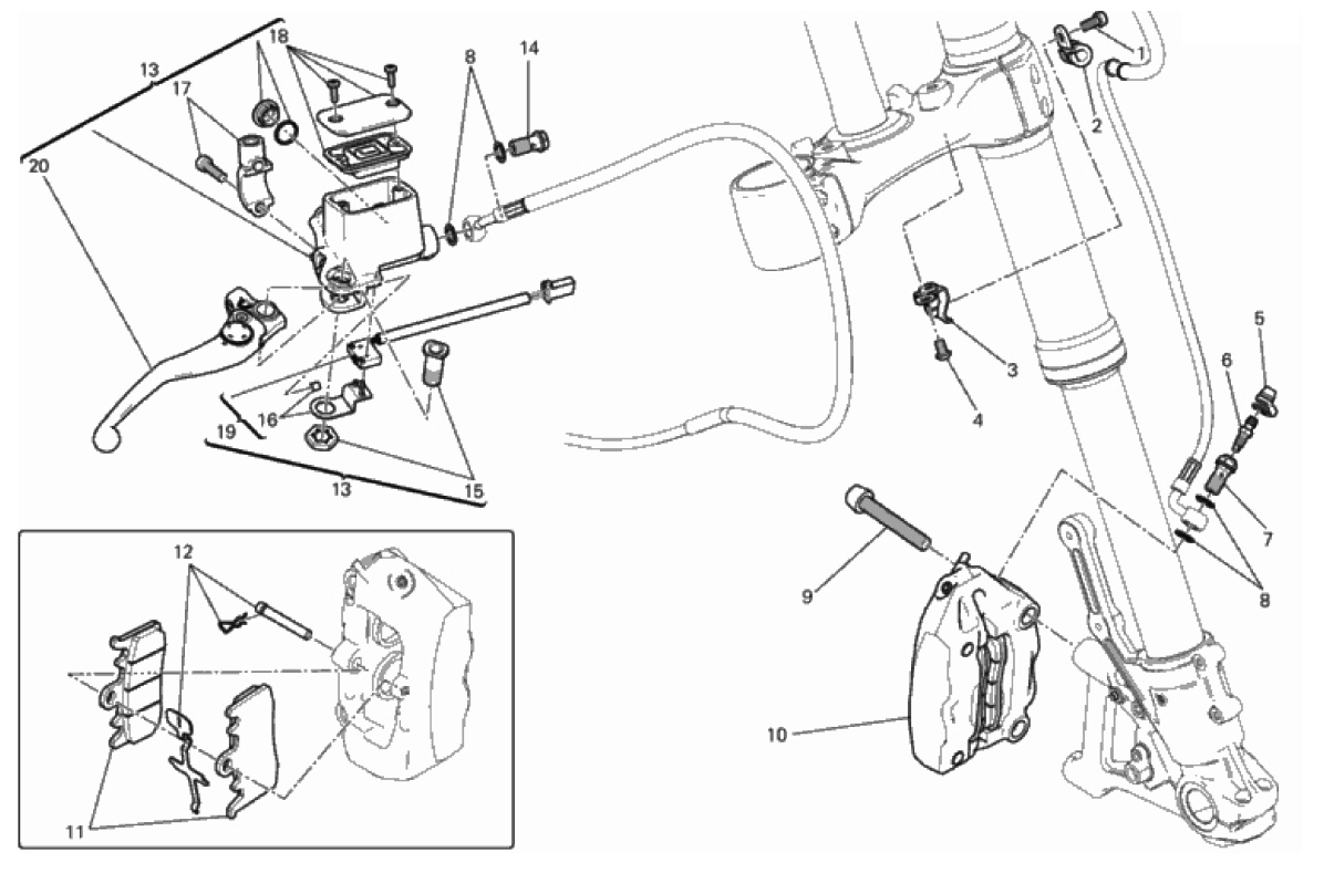 FRONT BRAKE SYSTEM