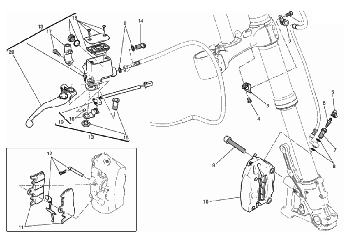 FRONT BRAKE SYSTEM 