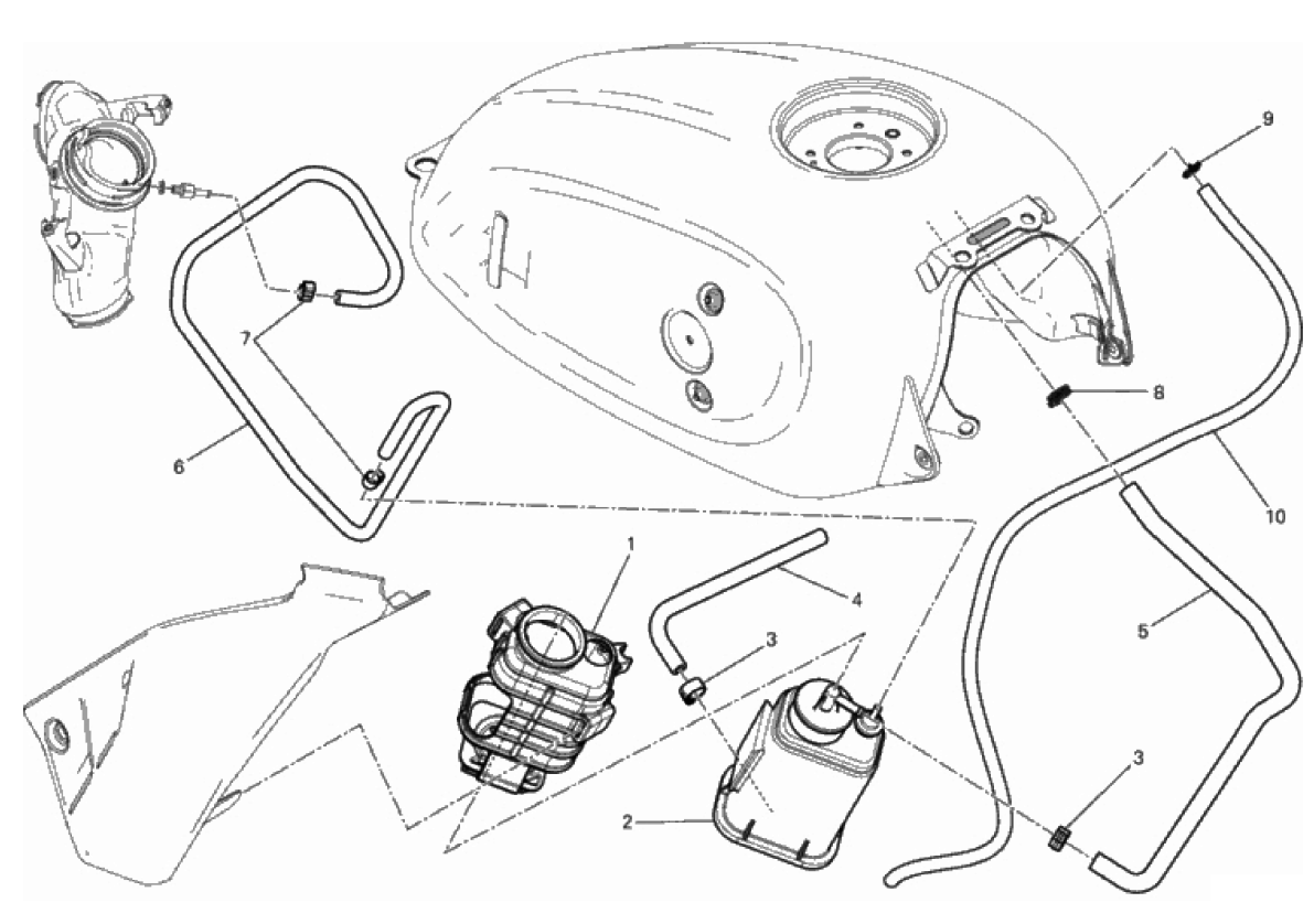 HOT AIR PIPE CANISTER 