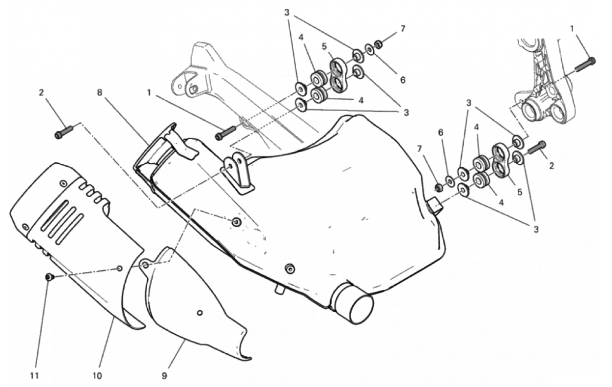 EXHAUST SILENCER