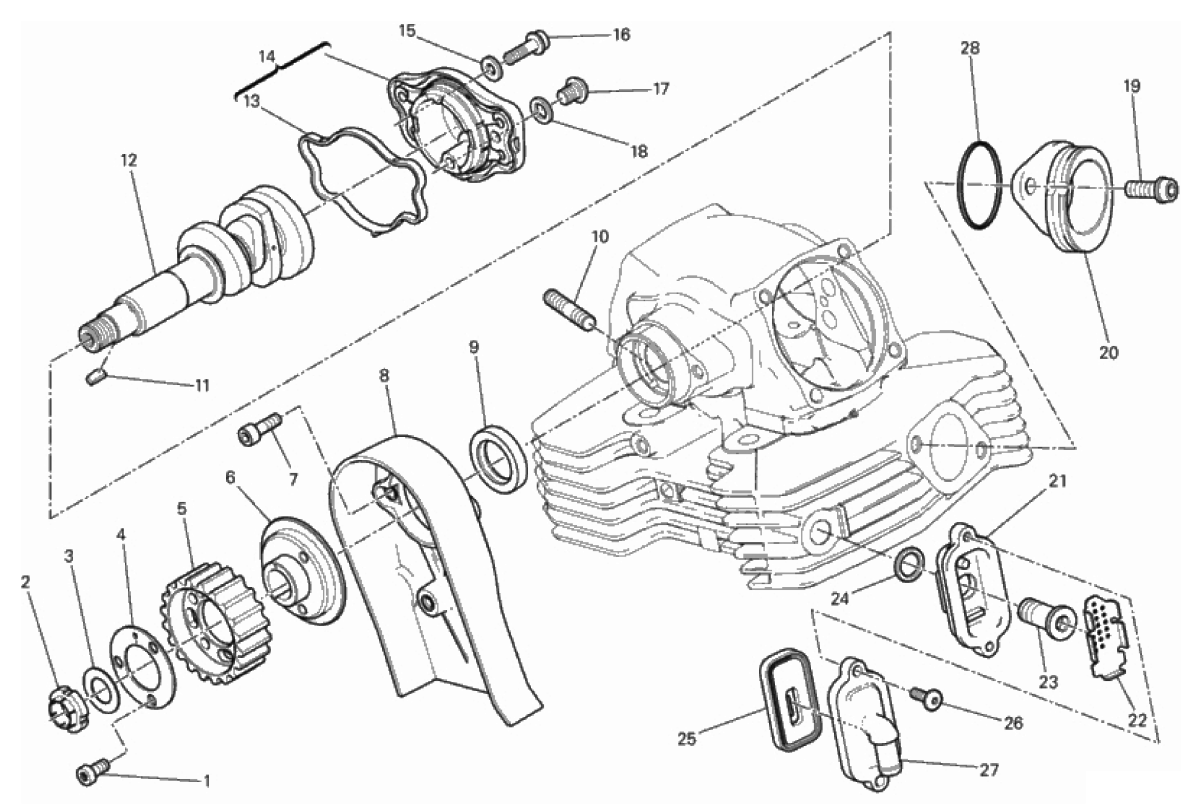 VERTICAL CYLINDER HEAD - TIMING