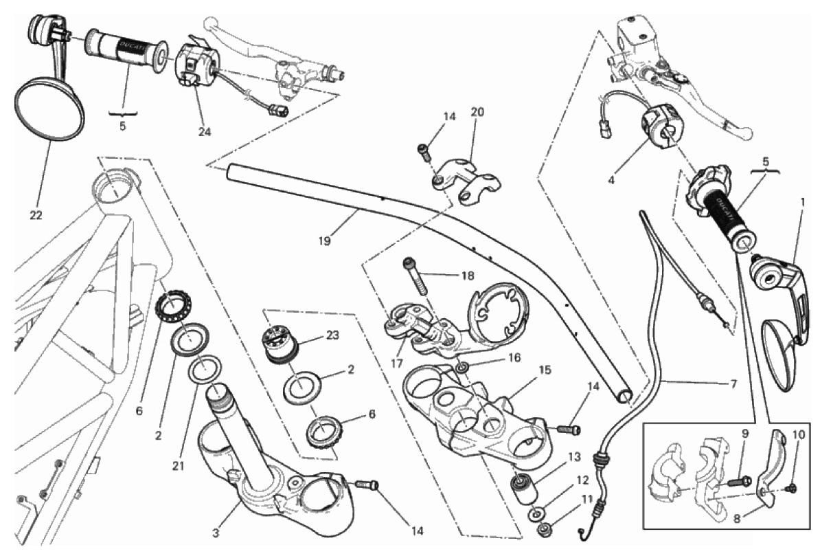 HANDLEBAR AND CONTROLS 