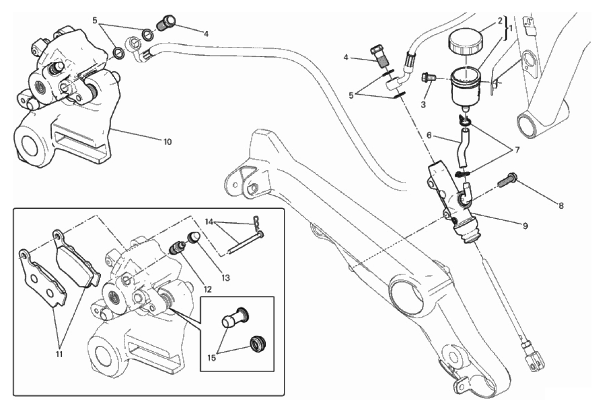 REAR BRAKE SYSTEM 