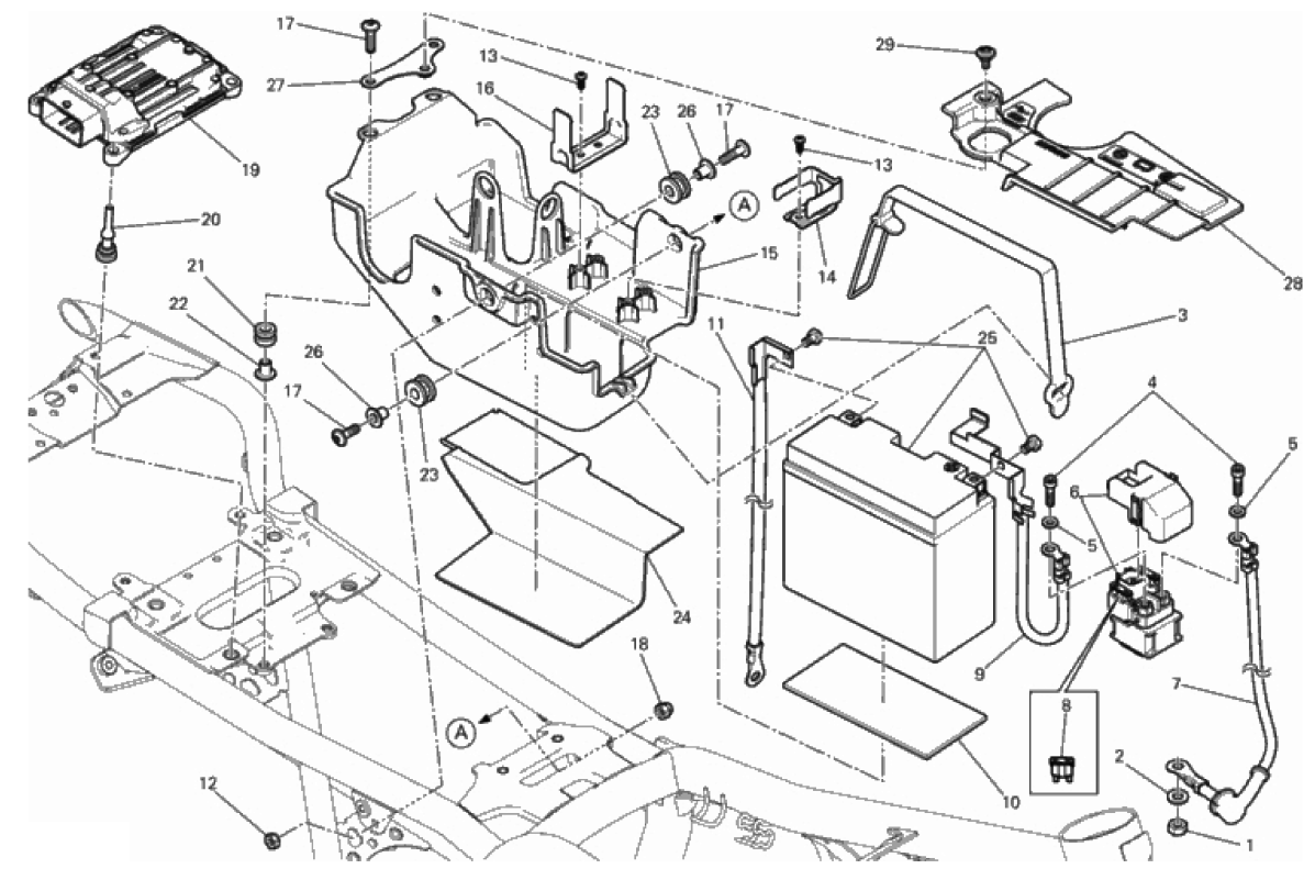 BATTERY HOLDER