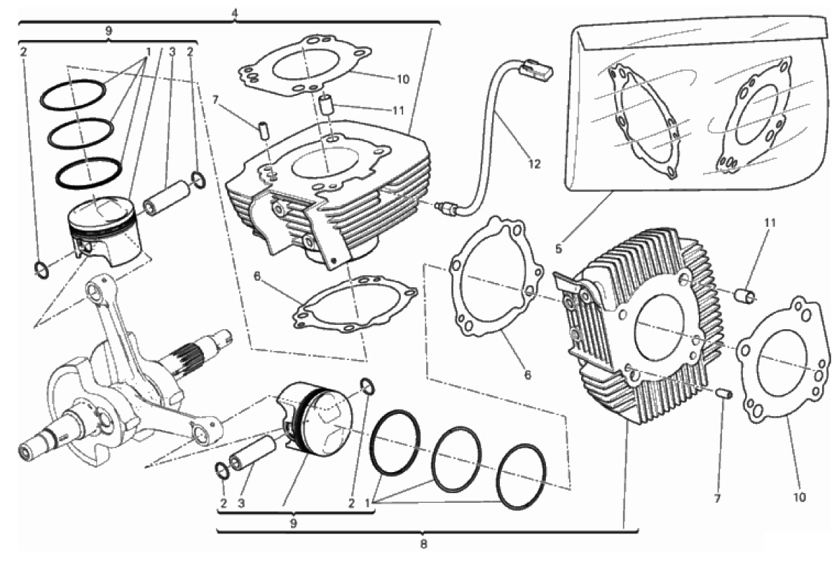 CYLINDERS - PISTONS