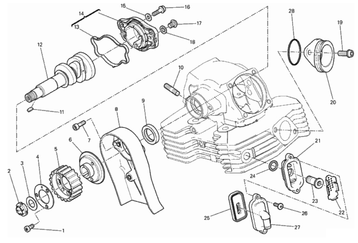 VERTICAL CYLINDER HEAD - TIMING 