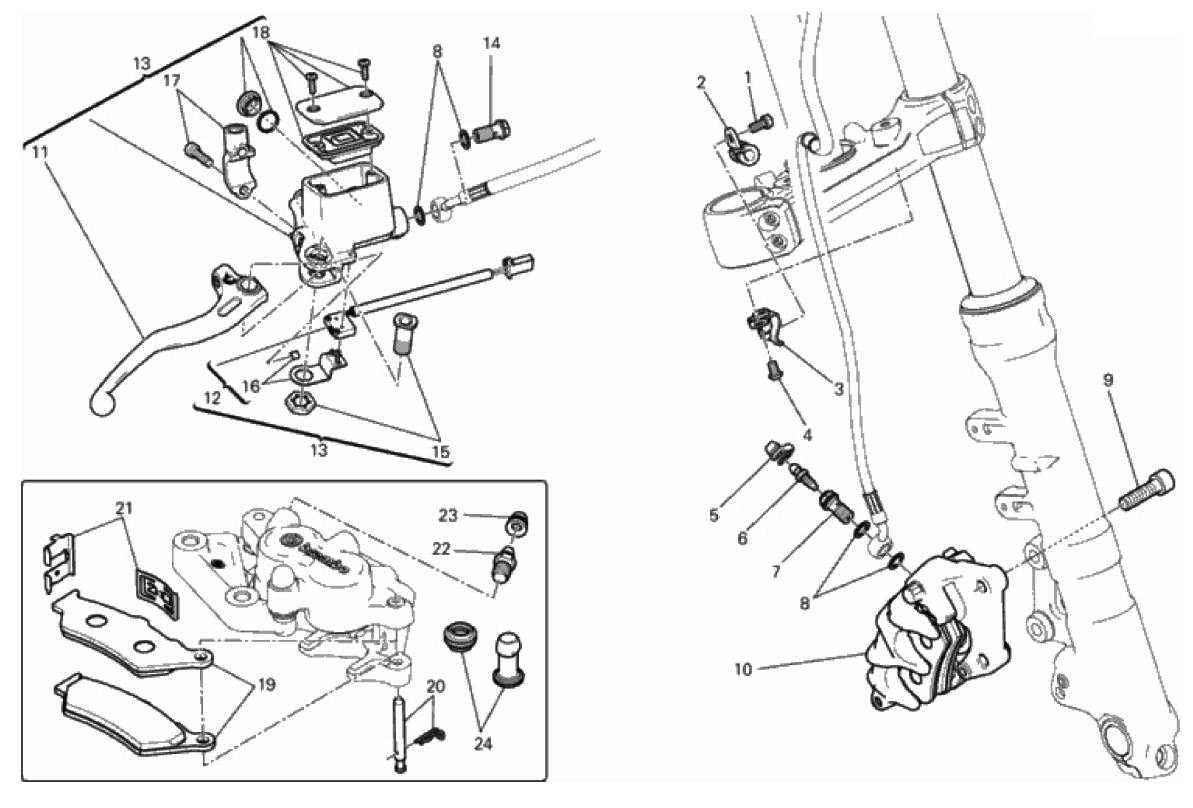 FRONT BRAKE SYSTEM