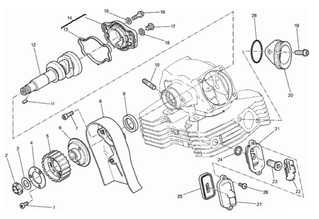 VERTICAL CYLINDER HEAD - TIMING 