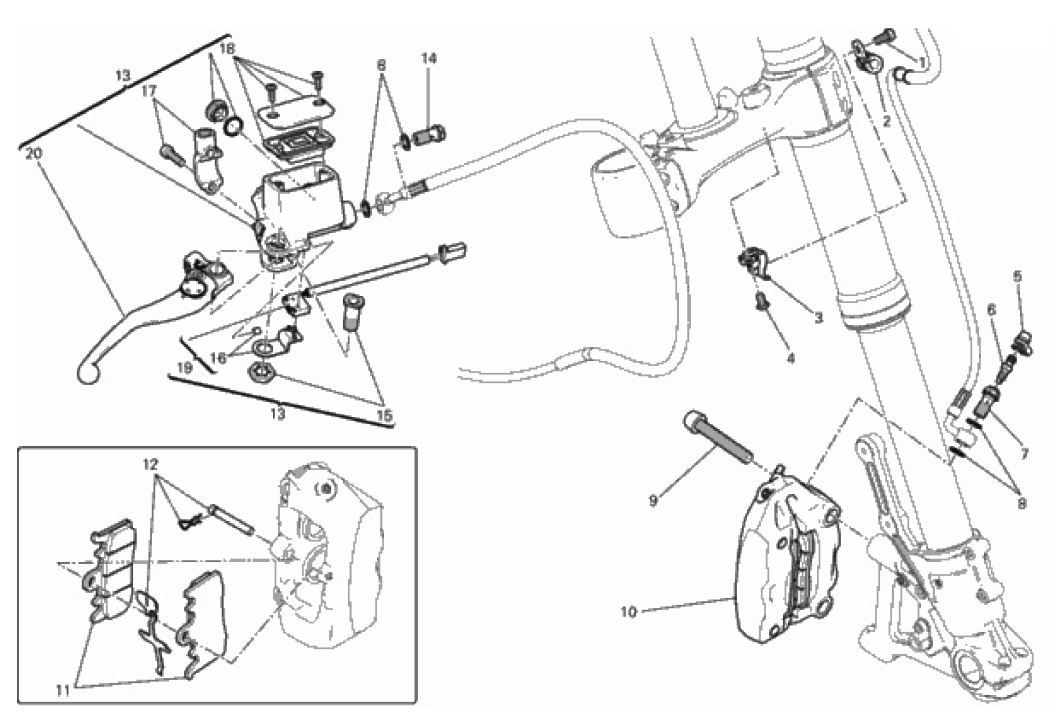 FRONT BRAKE SYSTEM 