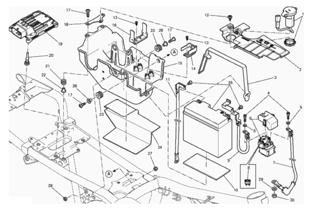 BATTERY HOLDER 