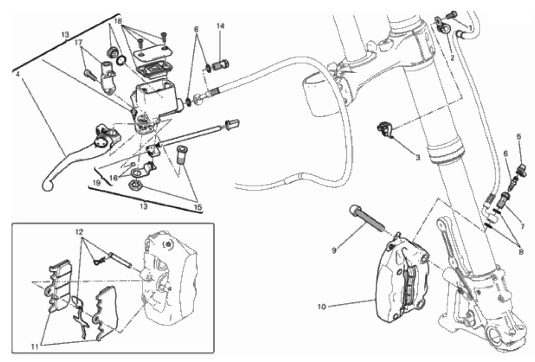 FRONT BRAKE SYSTEM 