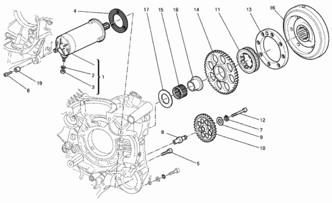 STARTING MOTOR 