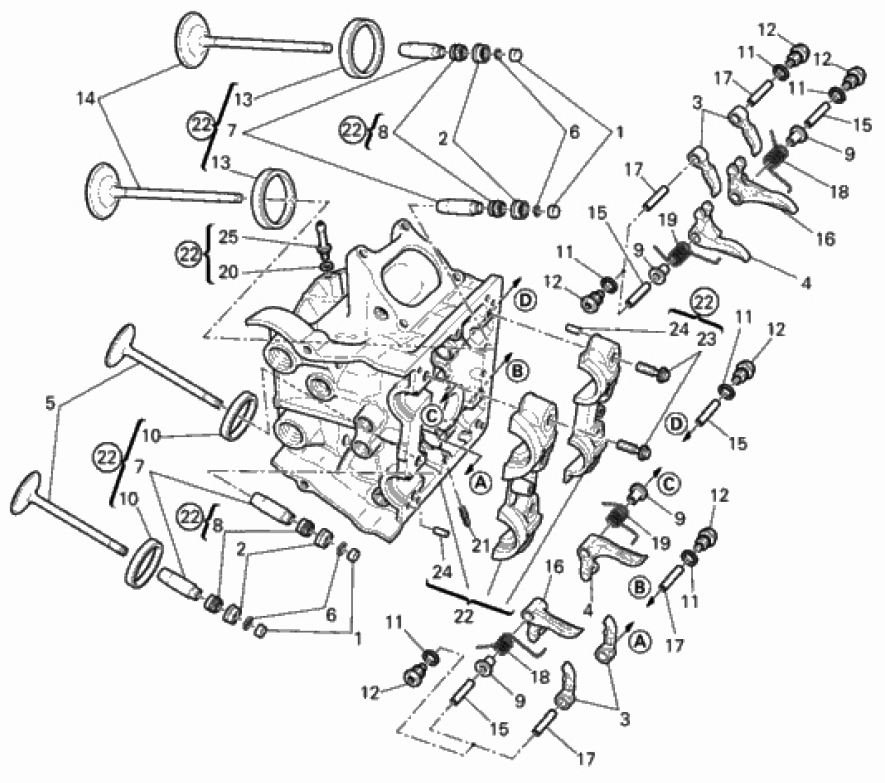 HORIZONTAL CYLINDER HEAD 