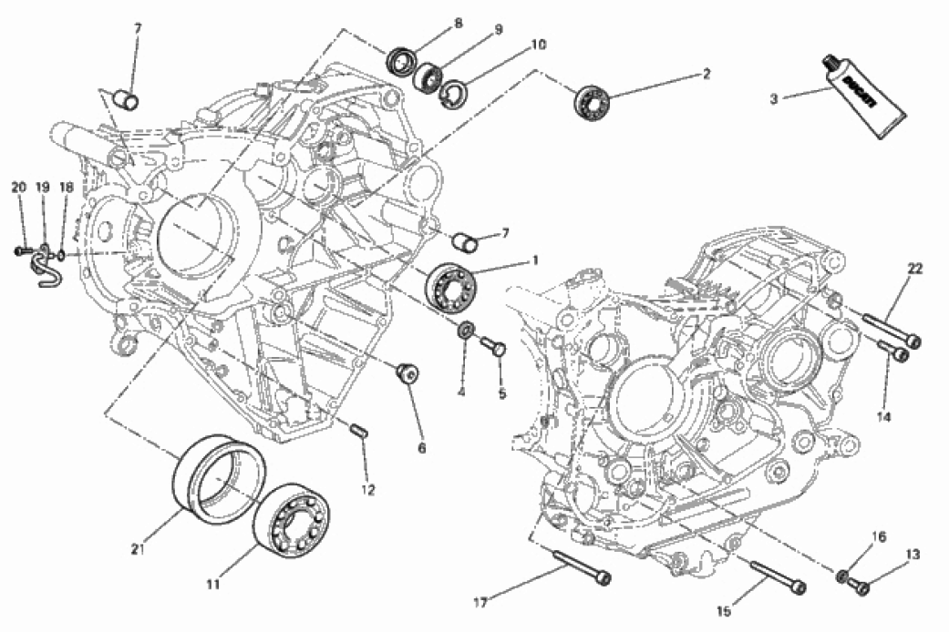 CRANKCASE BEARINGS 